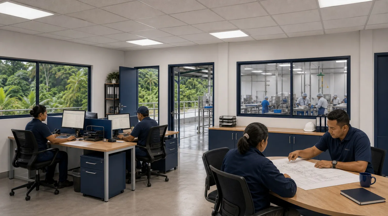Oficinas — Red de Frío Pesquera de Nuquí